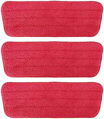 TreeLen 3 Pack Microfiber Mop Pads Universal Replacement