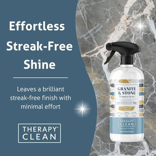 Therapy Granite Cleaner Kit with Microfiber