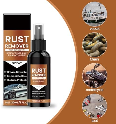 Heavy-Duty Rust Remover Spray for Cars and Metal 1