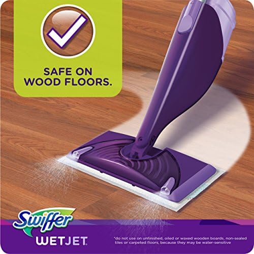 Swiffer WetJet Mopping Pad Refill 12 Count Multi-Surface Hardwood Floor Cleaner