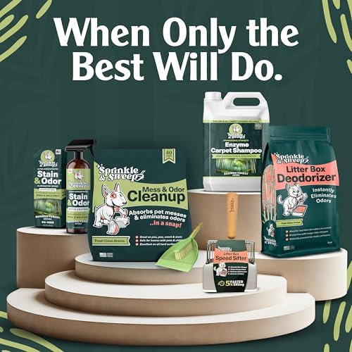 Sprinkle Sweep Enzyme Carpet Shampoo 32oz 1