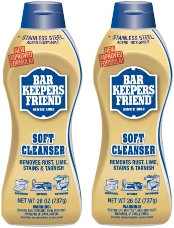Bar Keepers Friend Soft Cleaner Premixed 26 Ounce Pack of 2 1