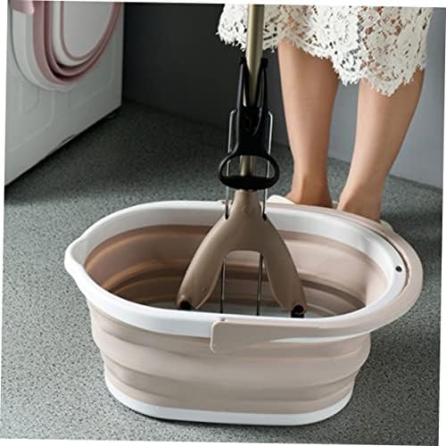 Folding Mop Bucket for Floor Cleaning