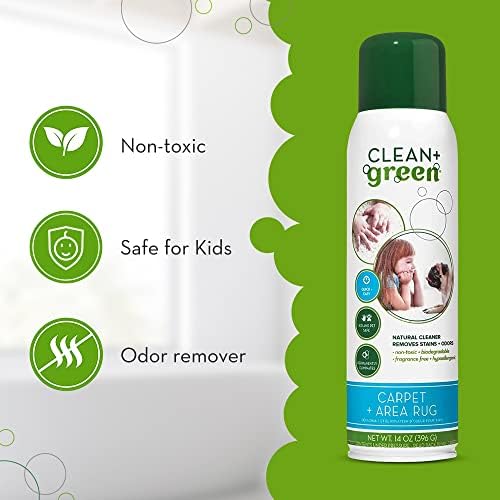 Carpet Cleaner Natural Stain Remover - 14 Ounces Safe for Pets Kids
