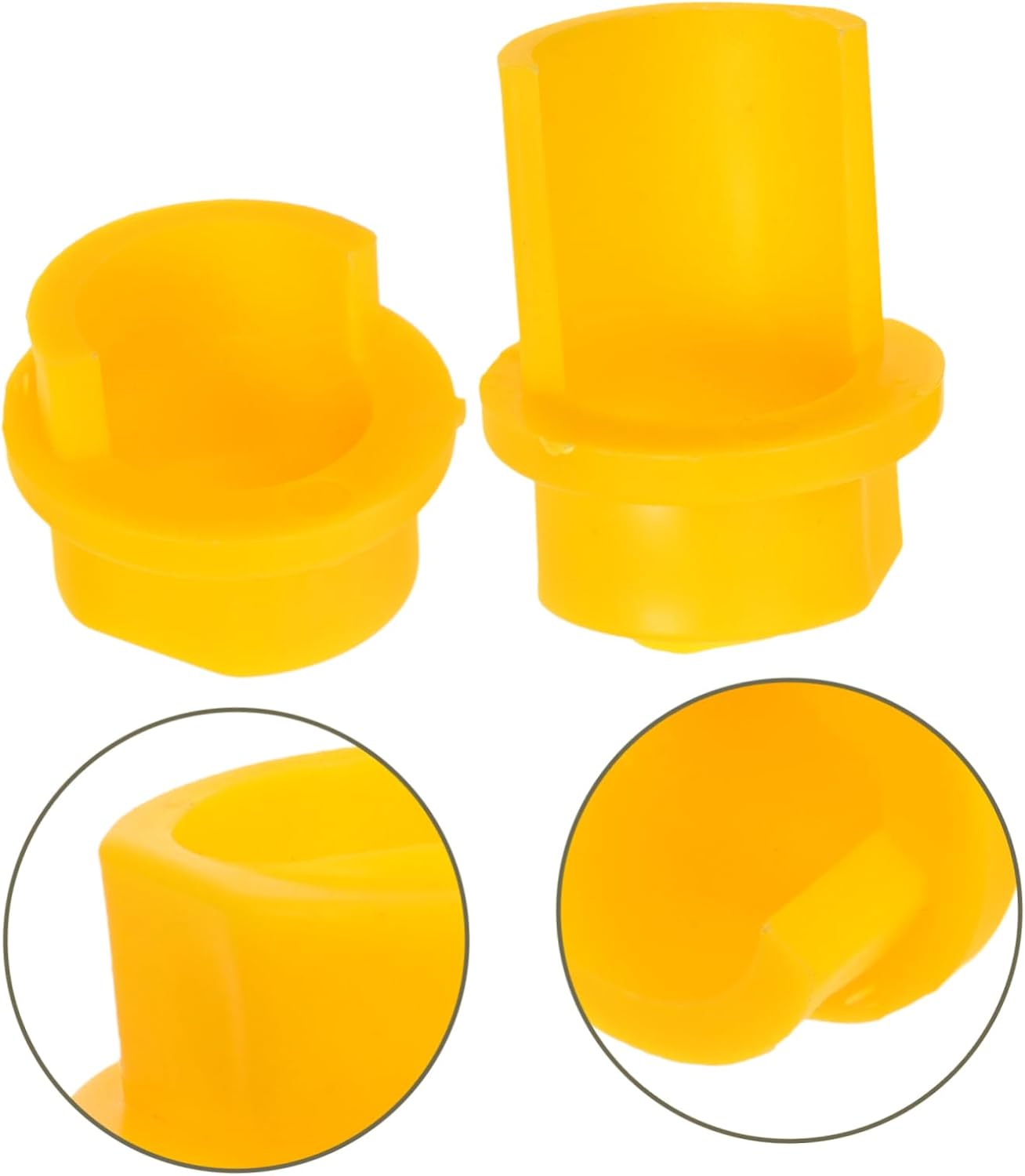1Pair Durable Yellow Mop Bucket Strainer Attachment Lightweight Unbreakable for Seamless Integration with Mop Buckets