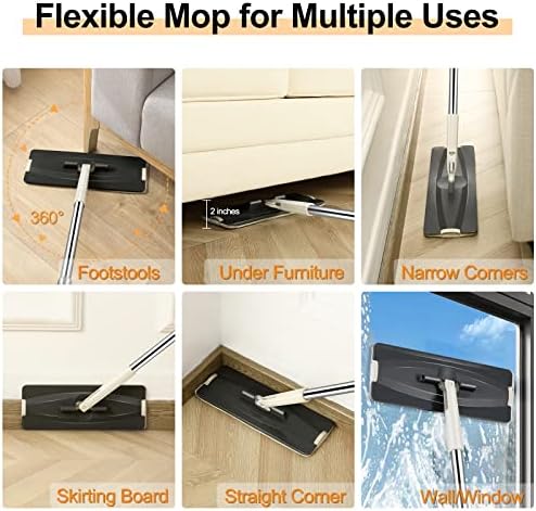Jelymark 3-Chamber Mop Bucket Set with Wringer