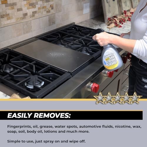 Flitz 32oz Stainless Steel Chrome Cleaner Spray - USA Made