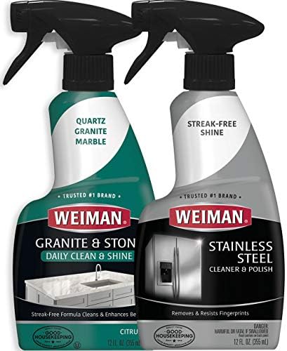 Weiman Stainless Steel Granite Cleaner 12 Oz