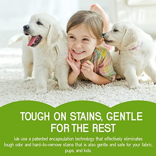 Carpet Cleaner Natural Stain Remover - 14 Ounces Safe for Pets Kids