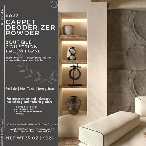 Ketostat Carpet Deodorizer 35 Oz Powder Hotel Scent