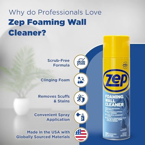 Zep Foaming Wall Cleaner 18 oz Case of 4