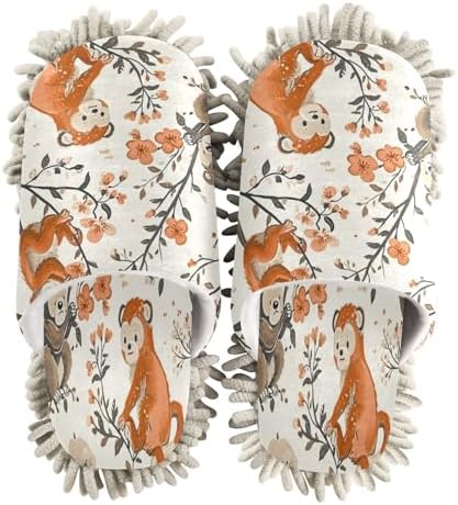 Zhirexin Cartoon Animal Mopping Slippers