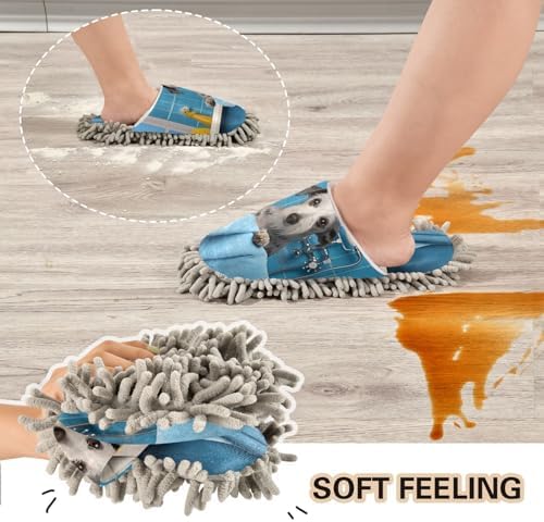 Bulletgxll Mopping Slippers for Daily Cleaning