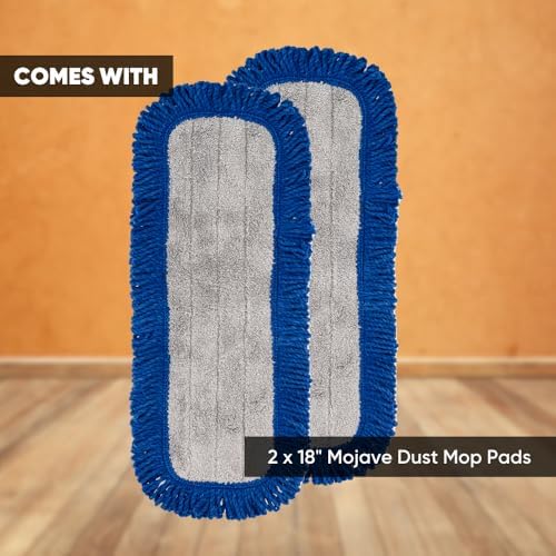 18 Mojave Microfiber Dust Mop Pads - Pack of 2 1