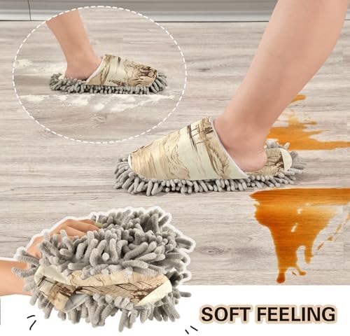 Bulletgxll Men Riding Horses Mopping Slippers Washable