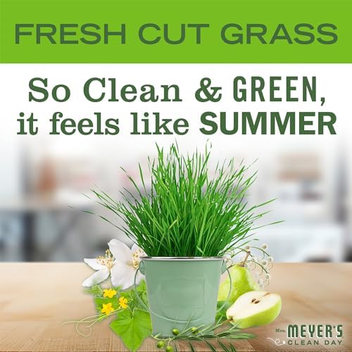 Mrs Meyers Clean Day Multi-Surface Cleaner Fresh Cut Grass Scent 16 Ounce Pack of 3