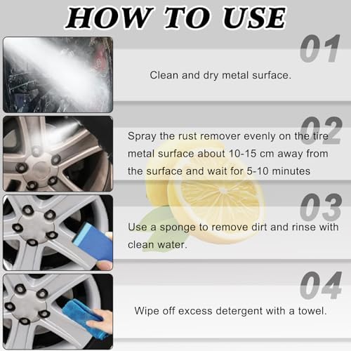 Teqnizo 2PCS Nexa Rust Remover Spray 2025 Upgrade