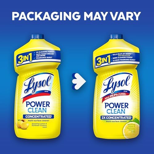 Lysol Power Clean Multi-Surface Cleaner 48 Fl Oz
