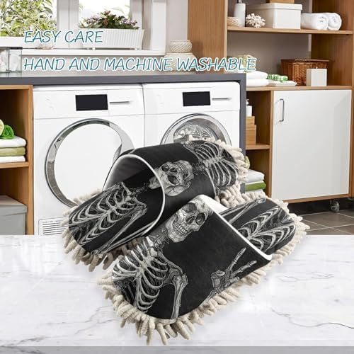 Zhirexin Cleaning Slippers with Microfiber Mop Pads