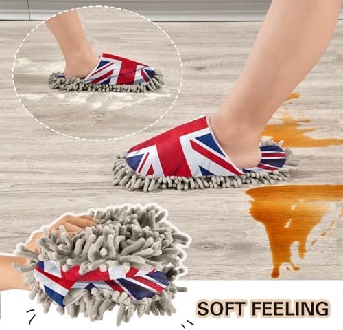 Zhirexin British Flag Cleaning Slippers 1