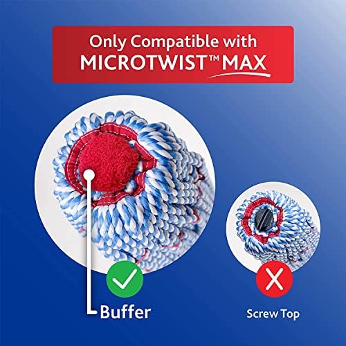O-Cedar MicroTwist MAX Microfiber Refill Pack of 12