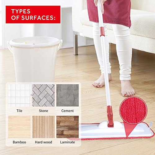 Panda Grip 165 inch Mop Pad Refills 3 Pack