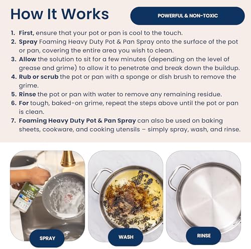 Heavy Duty Pot Pan Spray - Citrus Scent Degreaser