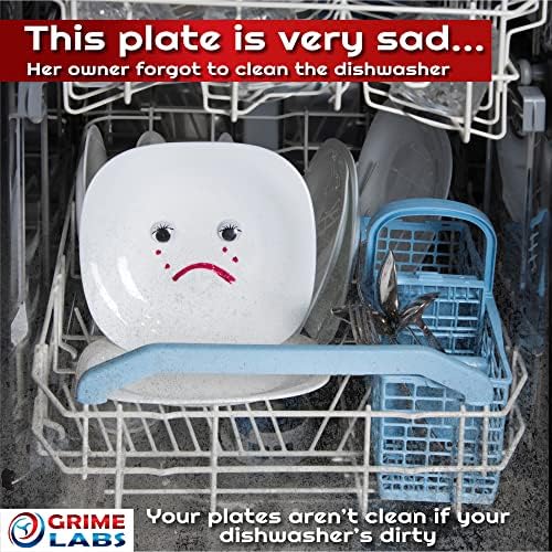 GRIME LABS Dishwasher Cleaner Tablets 24 Pack 1