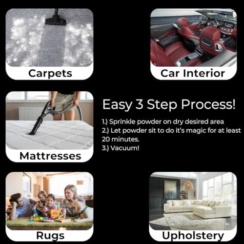Eco-Friendly Linen Scented Deodorizer for Upholstery and Carpets