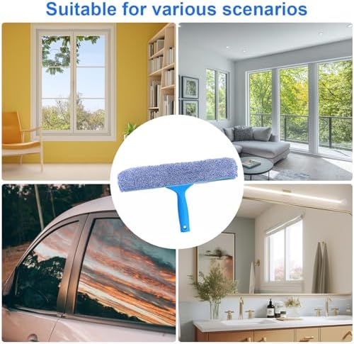 14 Inch Microfiber Window Scrubber Refill Replacement 6 Pack