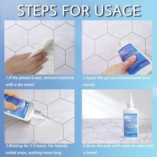 Sugelary Mold Stain Cleaner Gel 5 Fl Oz