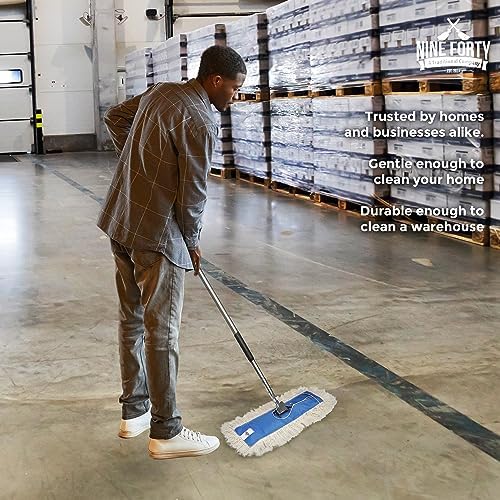 Nine Forty 24x5 Cotton Dust Mop Refills - 2 Pack