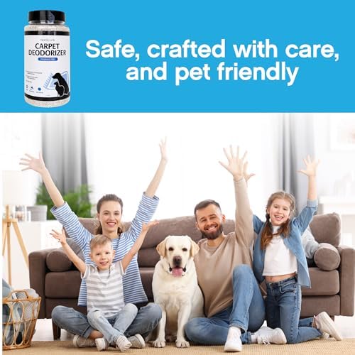 NonScents Carpet Rug Odor Eliminator - Pet Safe Fragrance Free