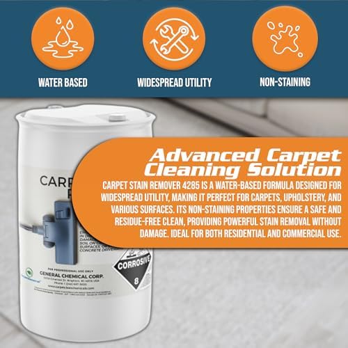 CarpetGeneral Carpet Stain Remover 4285 - 55 Gallon Drum