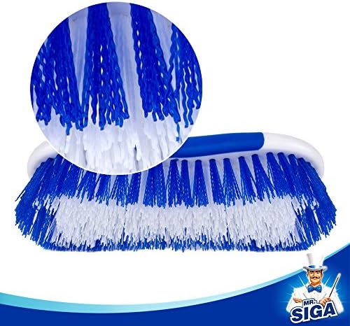 MRSIGA Heavy Duty Scrub Brush - Pack of 2 1