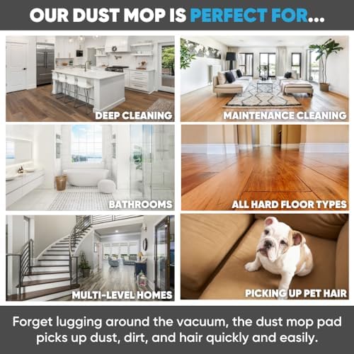 18 Mojave Microfiber Dust Mop Pads - Pack of 2 1
