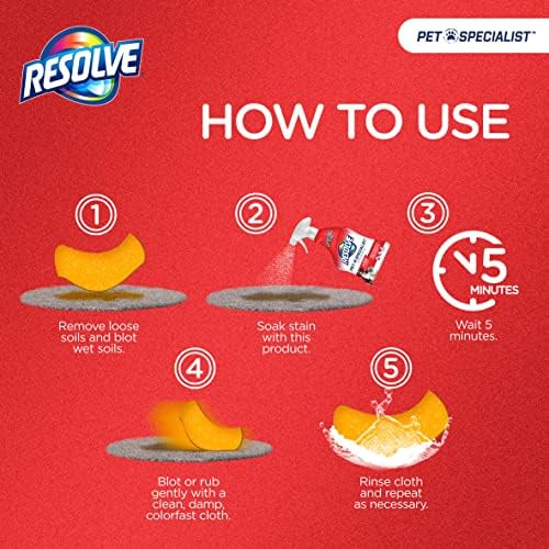 Resolve Pet Specialist Carpet Cleaner 32fl oz