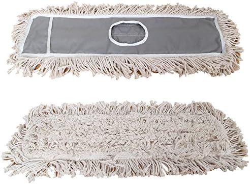 2 Pack Universal Cotton Dust Mop Refills for All Brands