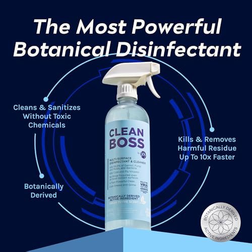 CleanBoss Botanical Disinfectant 24 Oz Pack of 2