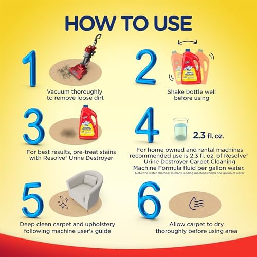 Resolve Carpet Concentrate 60 Fl Oz Urine Remover