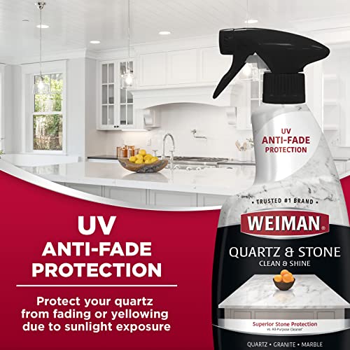 Weiman Quartz Cleaner with Microfiber Cloth 24 Oz