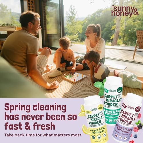 Sunny Honey Carpet Deodorizer Powder - Wildberry Scent