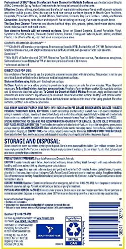 Lysol Professional Foam Cleaner 24 Ounce 1