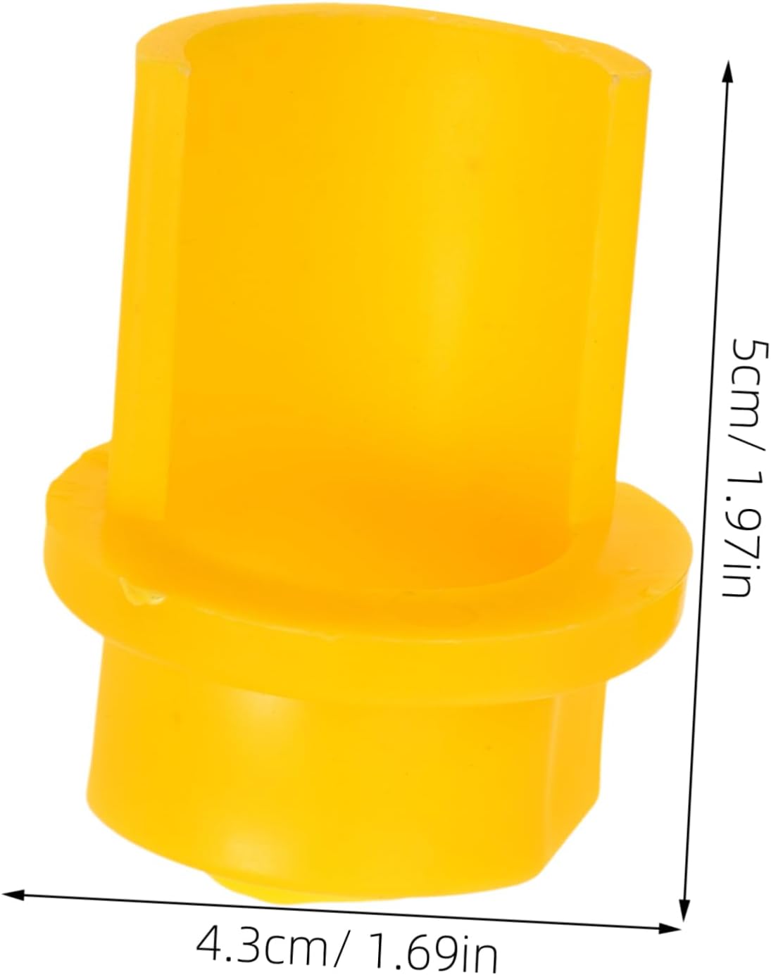 1Pair Durable Yellow Mop Bucket Strainer Attachment Lightweight Unbreakable for Seamless Integration with Mop Buckets