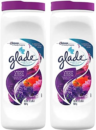 Glade Carpet Powder Lavender Peach Blossom 32 Oz 2 Pack
