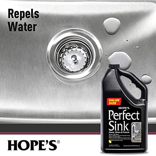 HOPES Perfect Sink Cleaner Polish Multi-Surface Water-Repellant Stain Removal Value Size