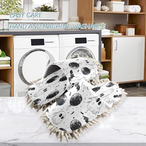 Zhirexin Microfiber Mop Slippers for Floor Cleaning