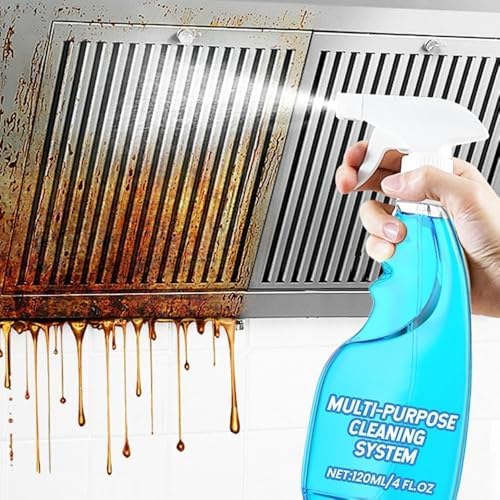 Oputemon All Purpose Grease Cleaner Foam Tablets Spray Bottle 1