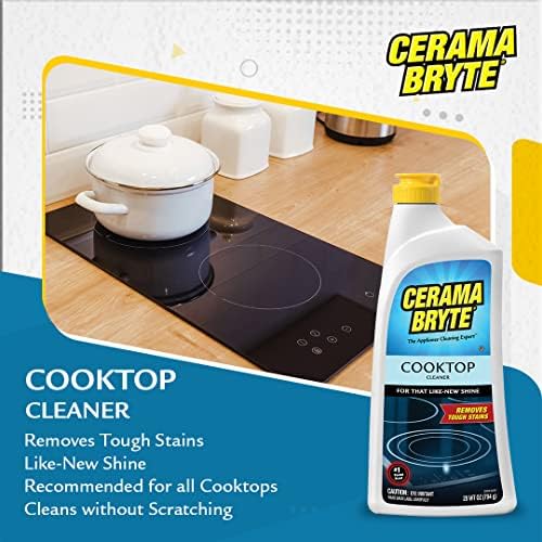 Cerama Bryte Cooktop Cleaner Stainless Steel Polish 16 Oz 16 Oz