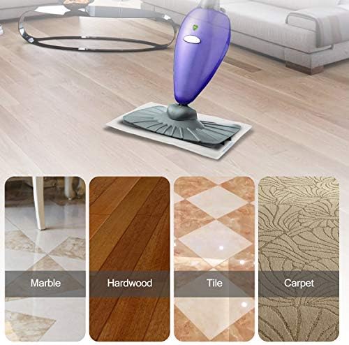 isinlive 8 Pack Steam Mop Pads Replacement for OApier and Light n Easy 1